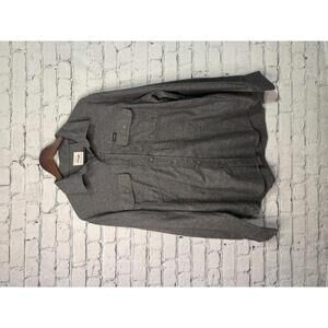 Wrangler Men's Long‎ Sleeve Casual Shirt Grey Size Large
